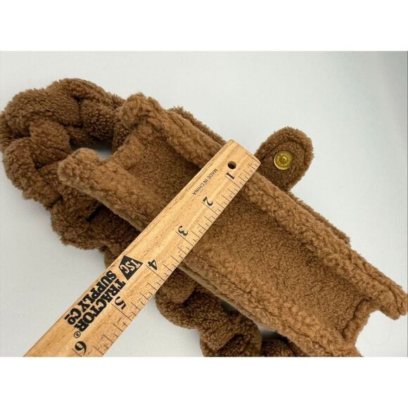 Jacquemus Womens Brown Genuine Le Bambidou Shearling Purse Shoulder Bag - Picture 7 of 10